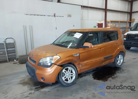 2011 Kia Soul + from USA, damaged, VIN KNDJT2A20B7229165